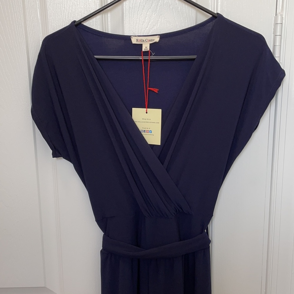 Navy Blue Jumpsuit